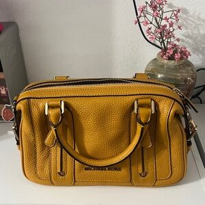 Michael Kors Mustard Leather Satchel